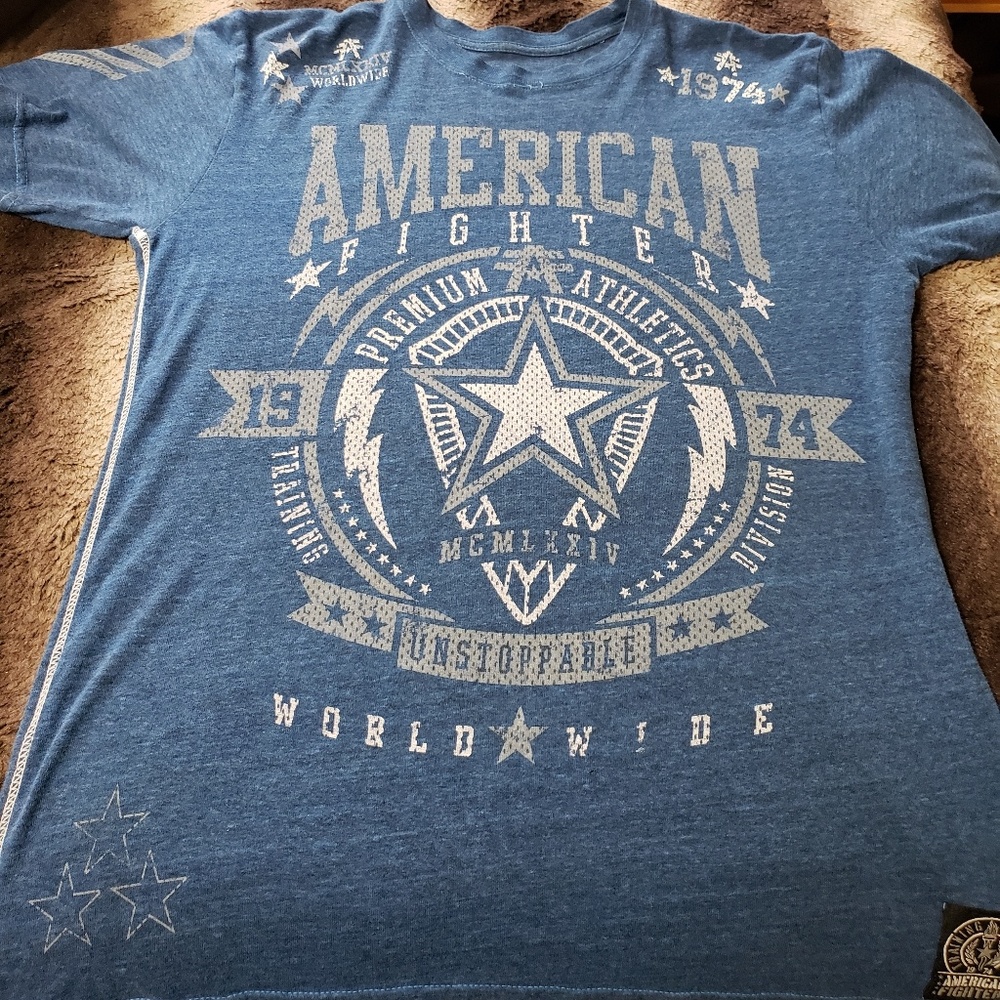 American fighter shirt